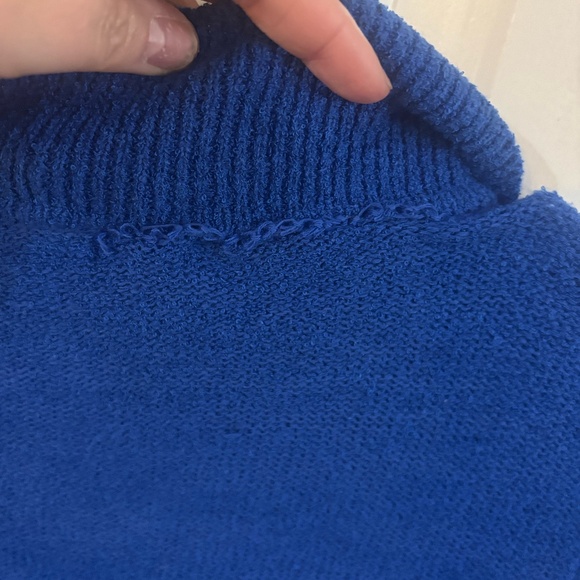 Vintage Club Moanco cobalt blue cardigan 90s y2k "baby" style * read description - Picture 2 of 6